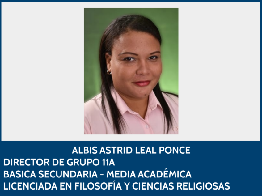 Albis Astrid Leal Ponce